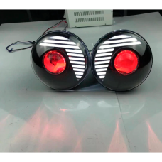 Універсальні Bi LED Фари 7 дюймів з Очима демона